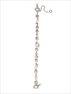 Sorrelli Modern Crystal Palladium Classic Bracelet