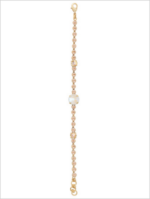 Sorrelli Golden Goddess Hazel Tennis Bracelet