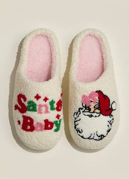 Santa Baby Slippers (Small to Large)