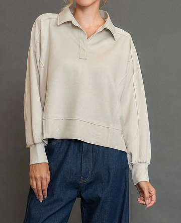 7th Avenue So Soft Pullover Croppped 2 Colors Available (XSmall to Large)