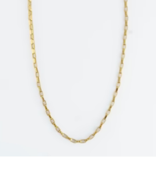 Waterproof Box Chain Necklace