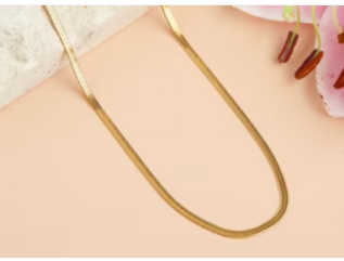 Waterproof Snake Chain Necklace