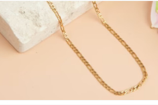 Waterproof Figaro Chain Necklace