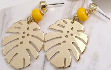 Palm Beach Gold Earrings