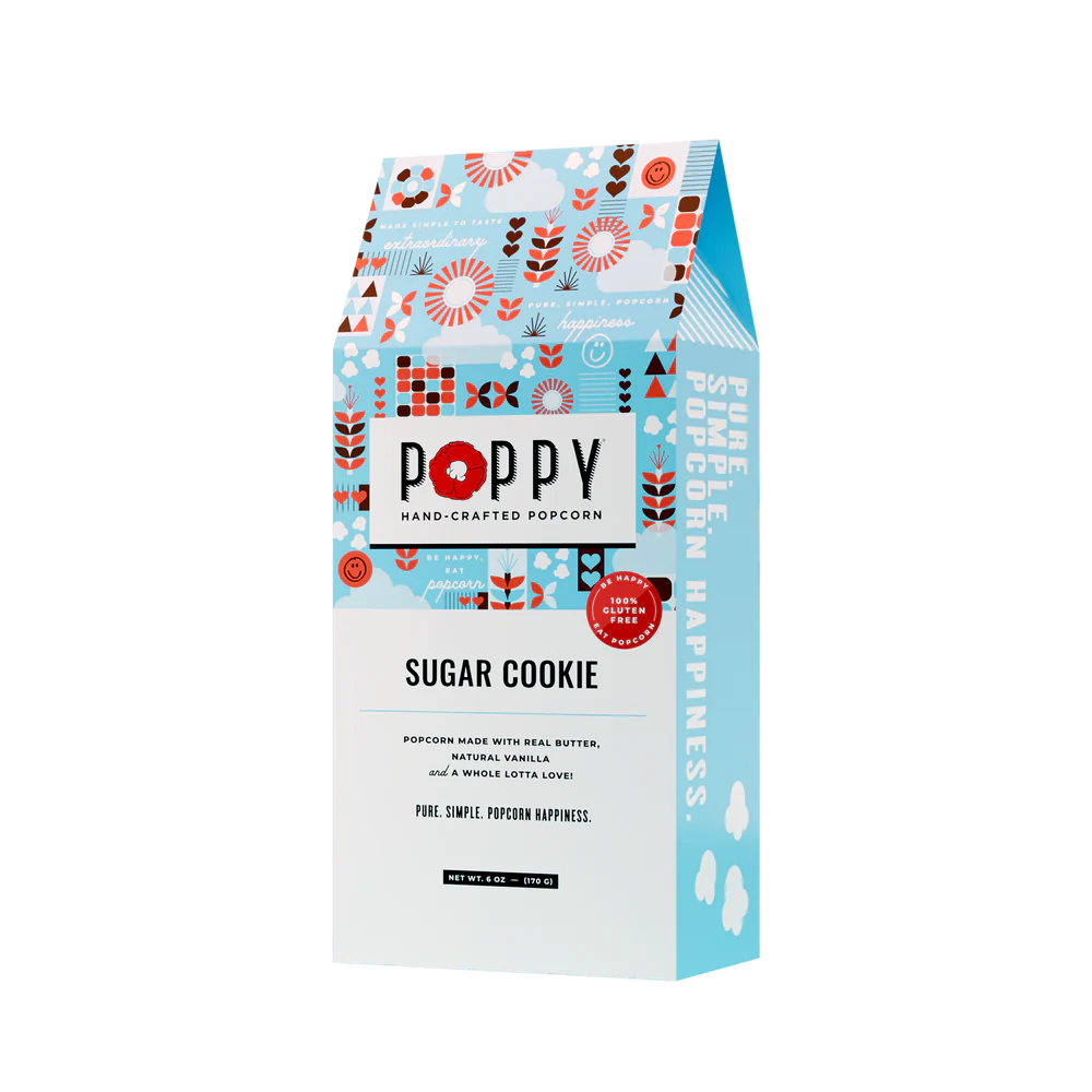 Sugar Cookie Poppy Popcorn