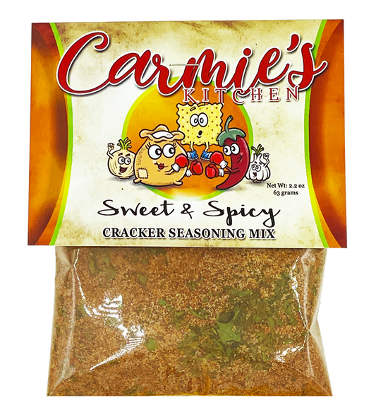 Carmie's Kitchen Sweet and Spicy Cracker Seasoning