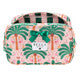 Palm Beach Quilted Cosmetic Bag