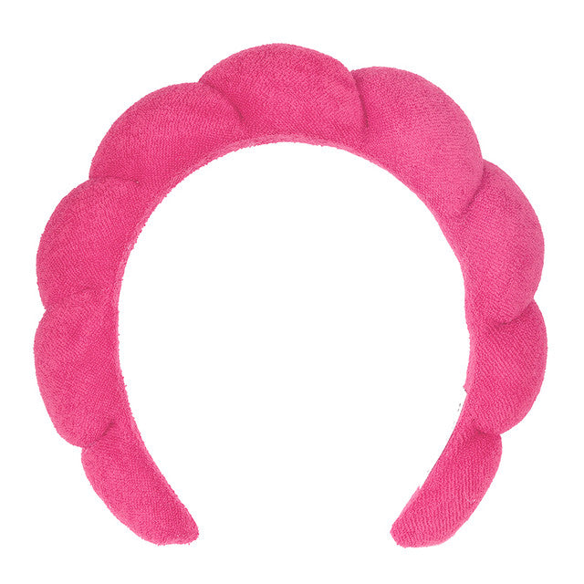 Fuchsia Puffy Headband