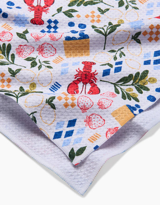 Geometry Capri Tea Towel