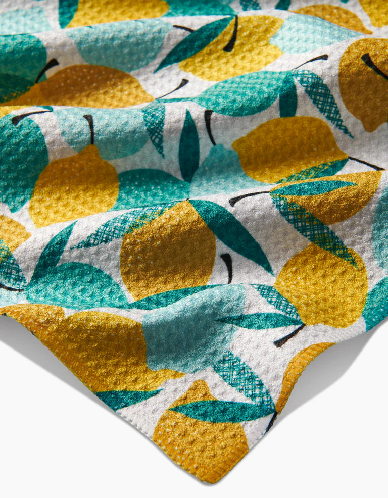 Geometry Lemonade Tea Towel