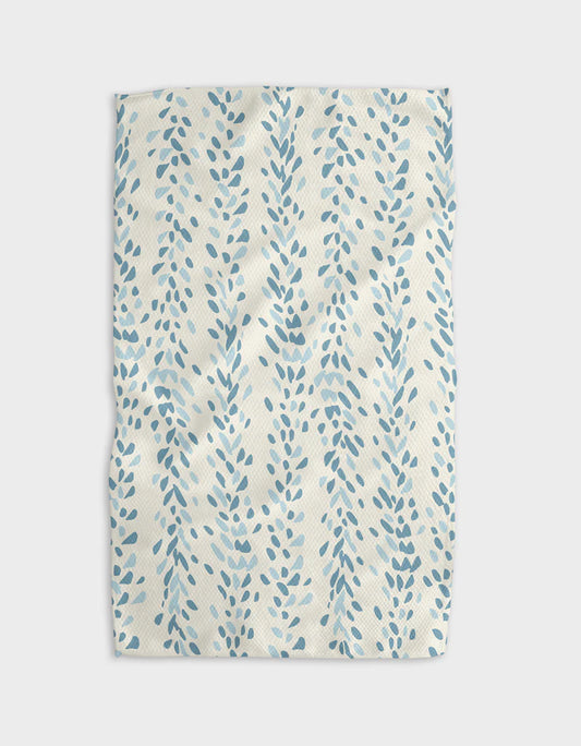 Geometry Reeds Printed Midday Kitchen Tea Towel
