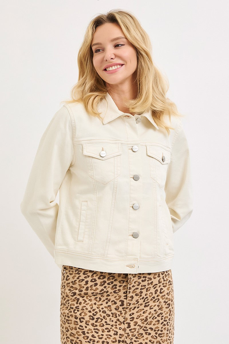 Vintage Charm Washed and Weathered Jacket