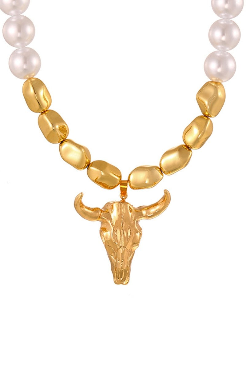 Pearls on the Prairie Necklace
