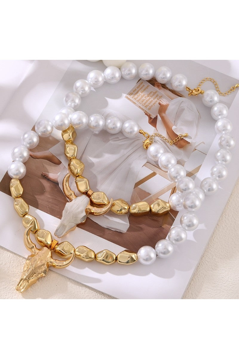 Pearls on the Prairie Necklace