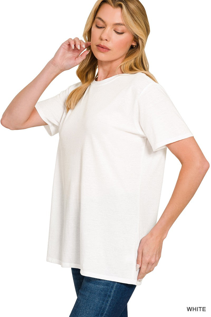 Just the Facts Boyfriend Tee Shirt