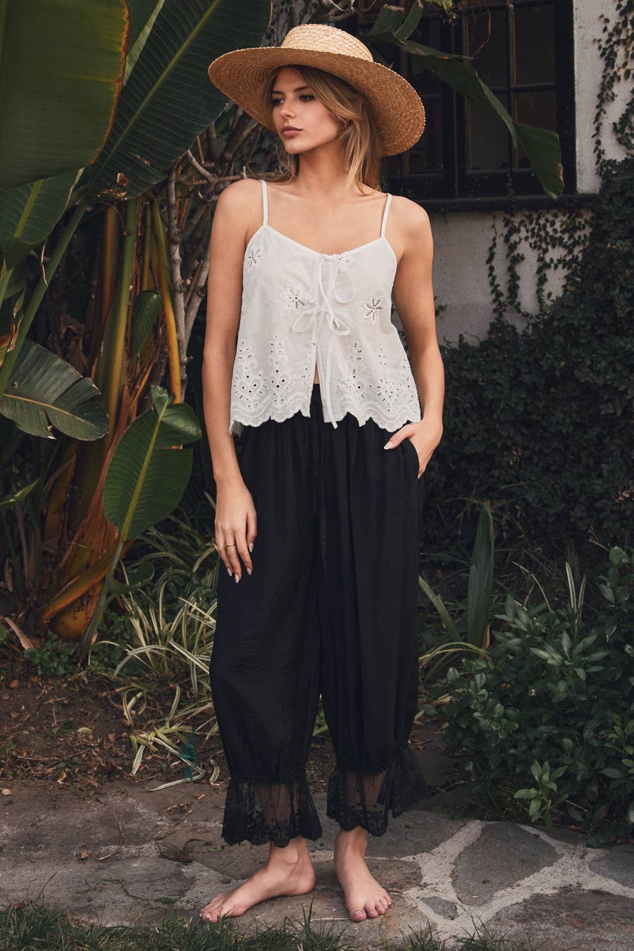 Relaxed Bloomer Pants