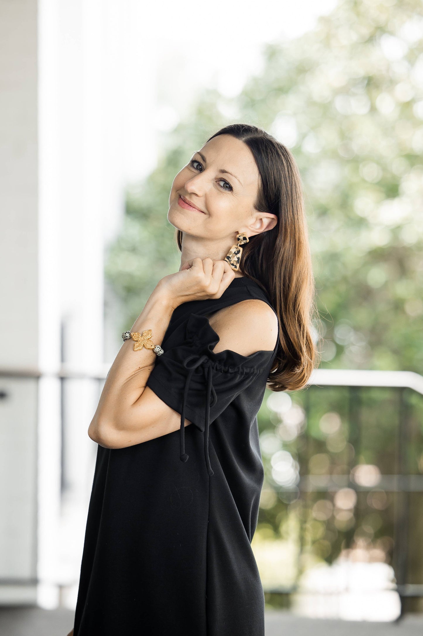 Dalmatian Jasper with Kait Bracelet