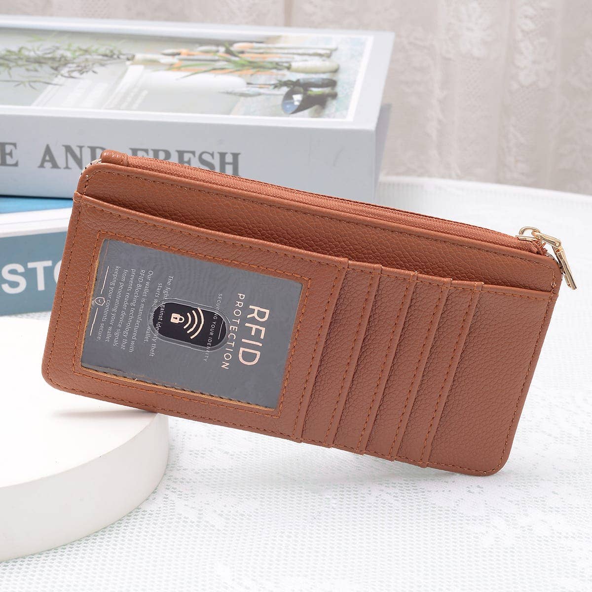 AD004 Saige Slim Cardholder Wallet