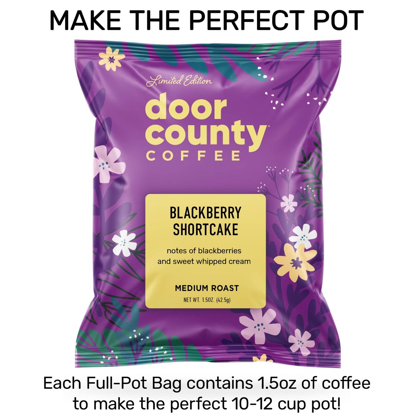 Blackberry Shortcake SPRING Flavored Coffee, 1.5oz
