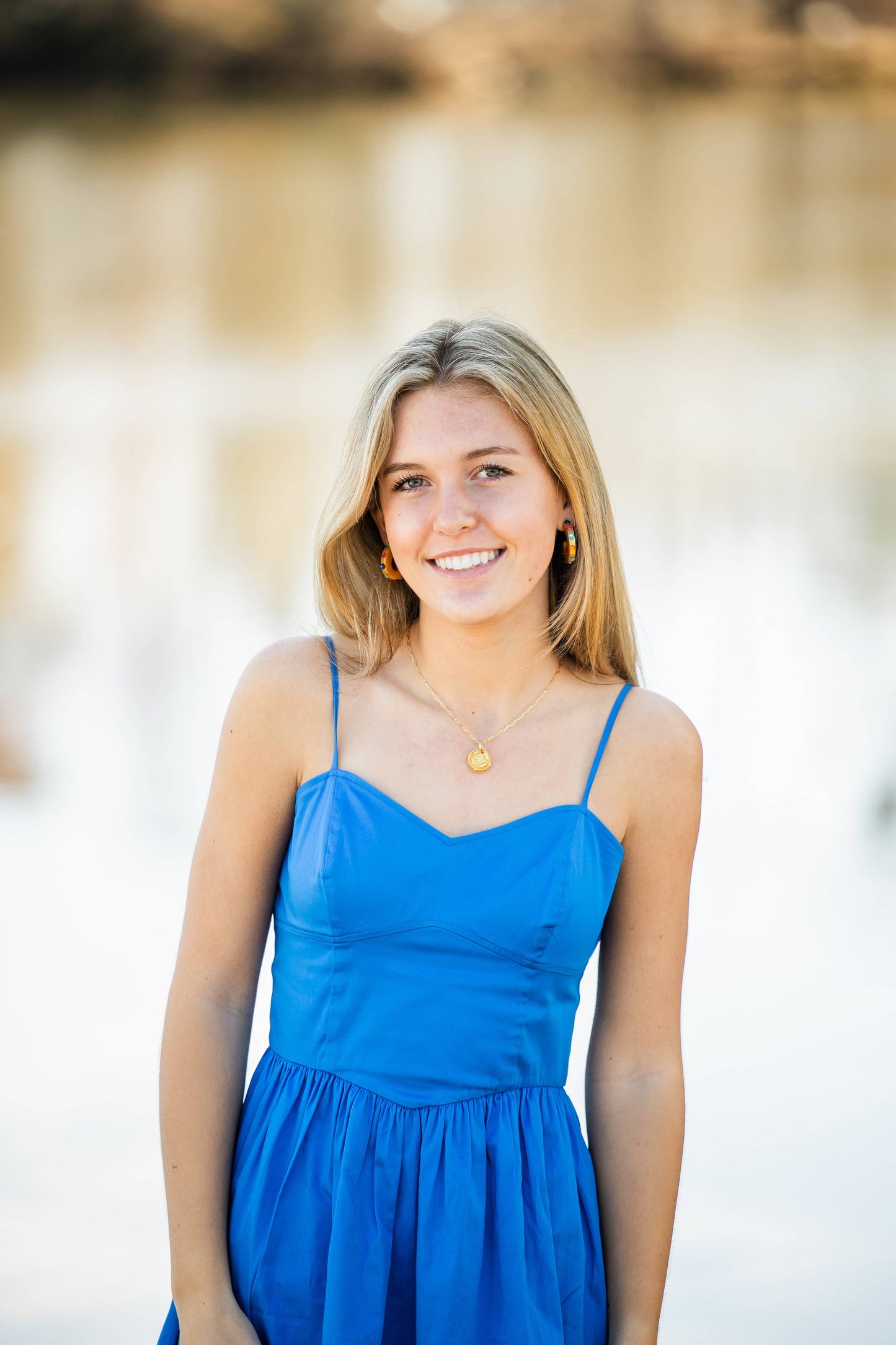 Tiny Paperclip Chain with Tiny Annette Cross