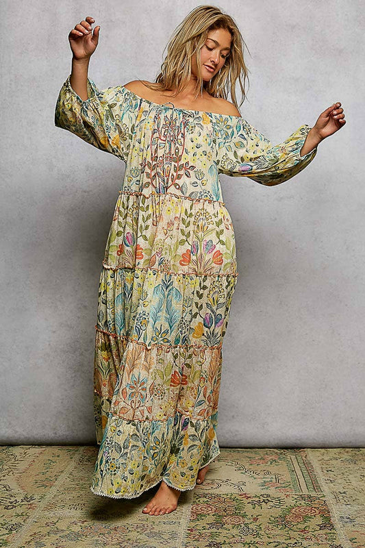 Fireflies in June Maxi Dress