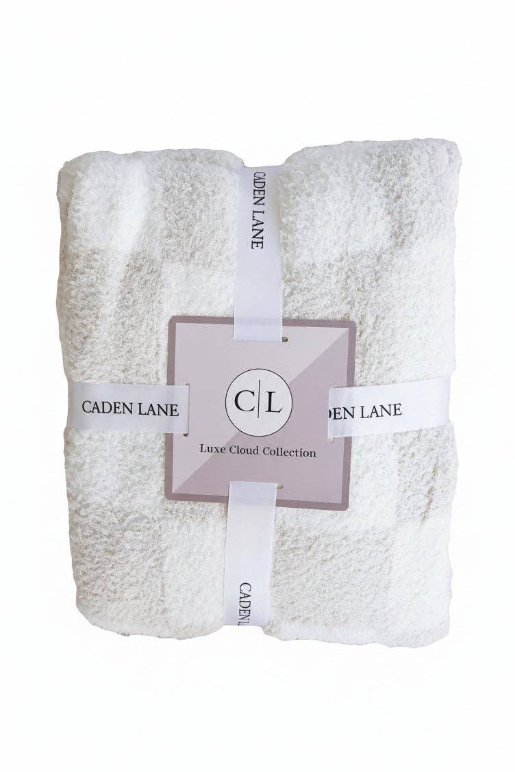 CuddleLane™ Luxe Blankets | Check