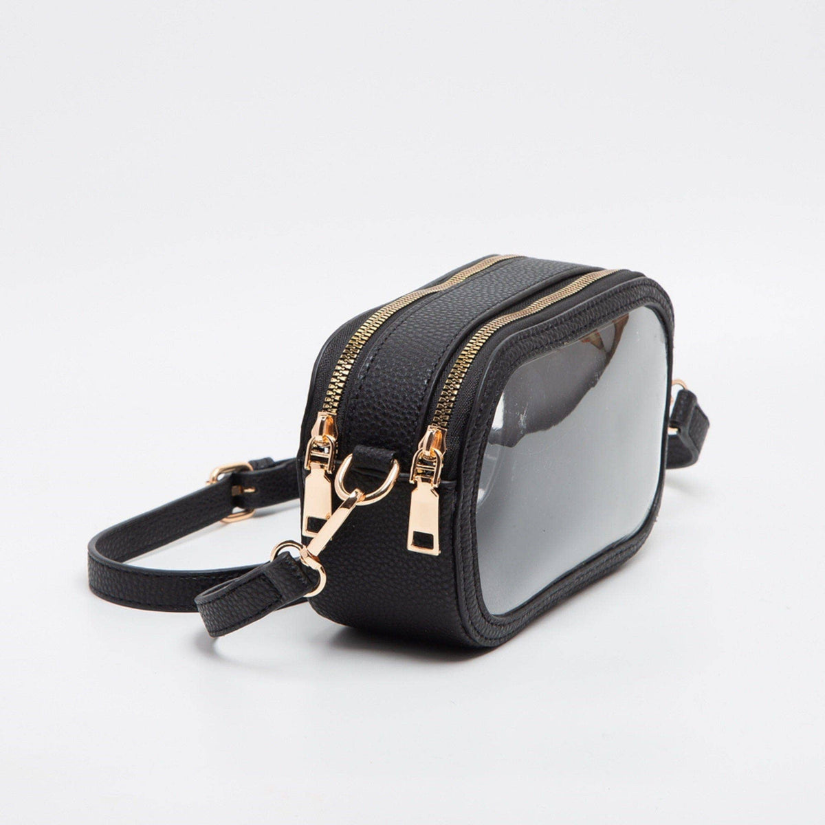 TG10552 Double Zipper Oval Clear Gameday/Stadium Bag