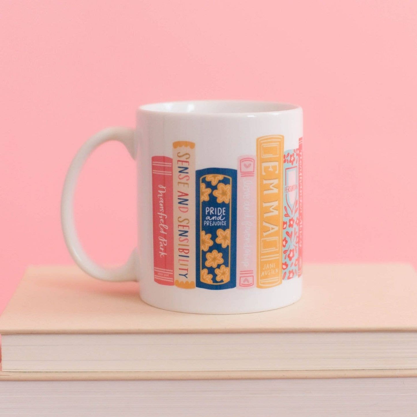 The Classic Book Shelf Mug