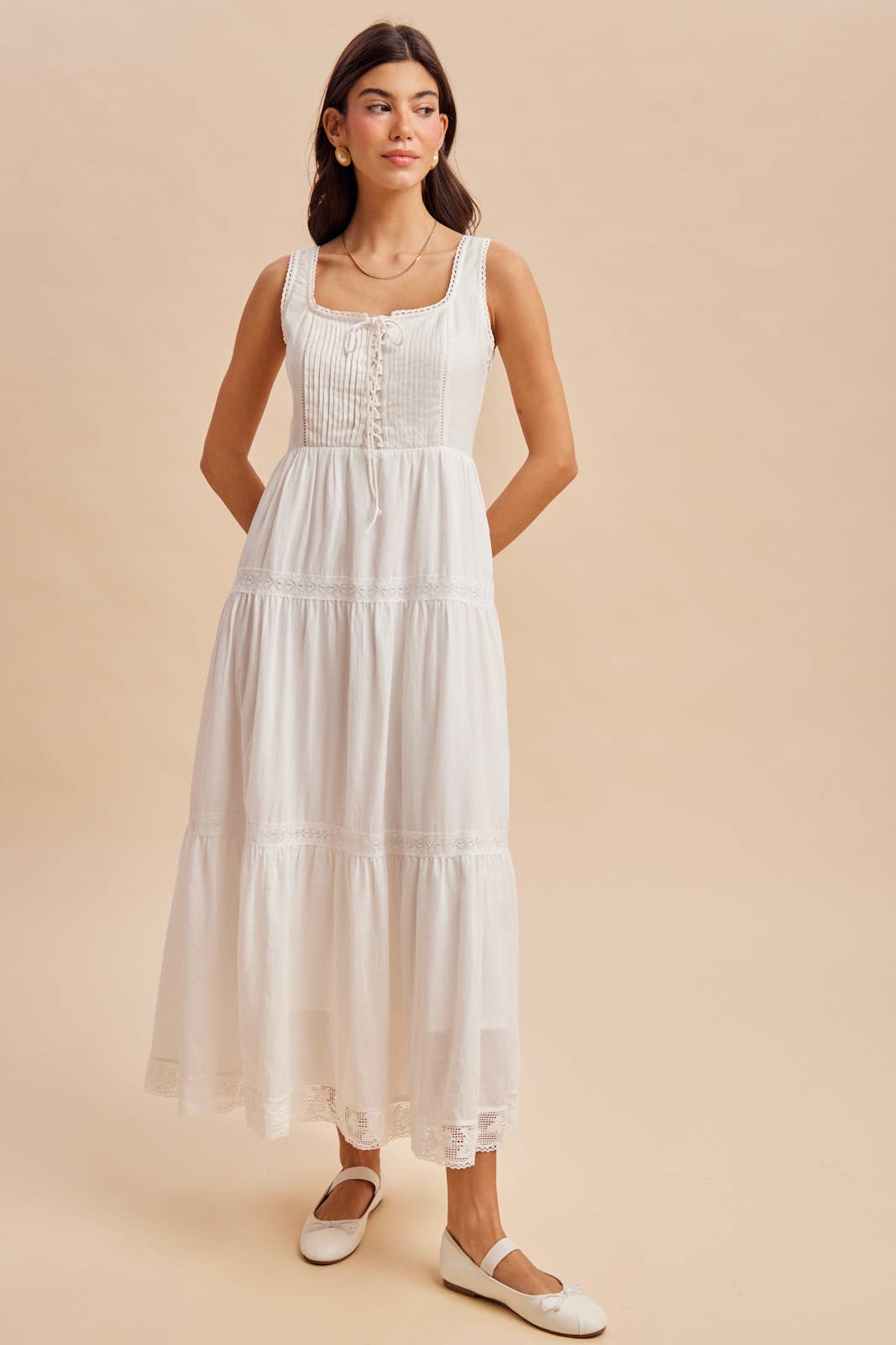 Sunny Days Cotton Sleeveless Maxi Dress (Small to Large)