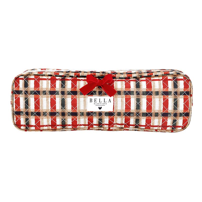 Quilted Hair Tool Bag - Plaid