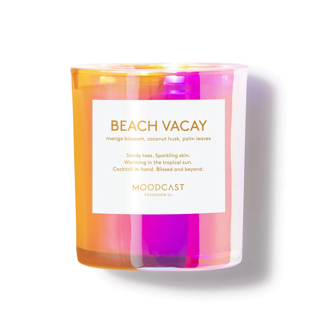 Moodcast Fragrance Co. Beach Vacay Candle 8oz.