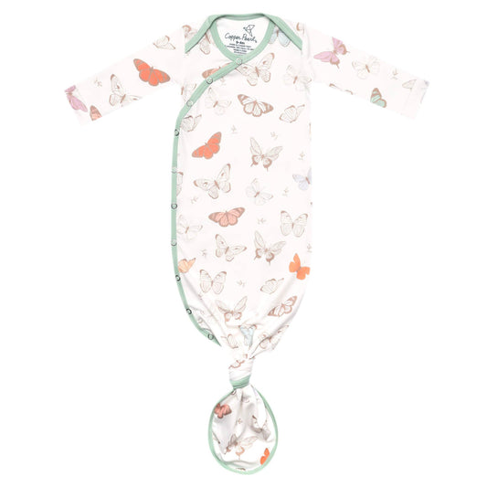 Newborn Knotted Gown - Luna