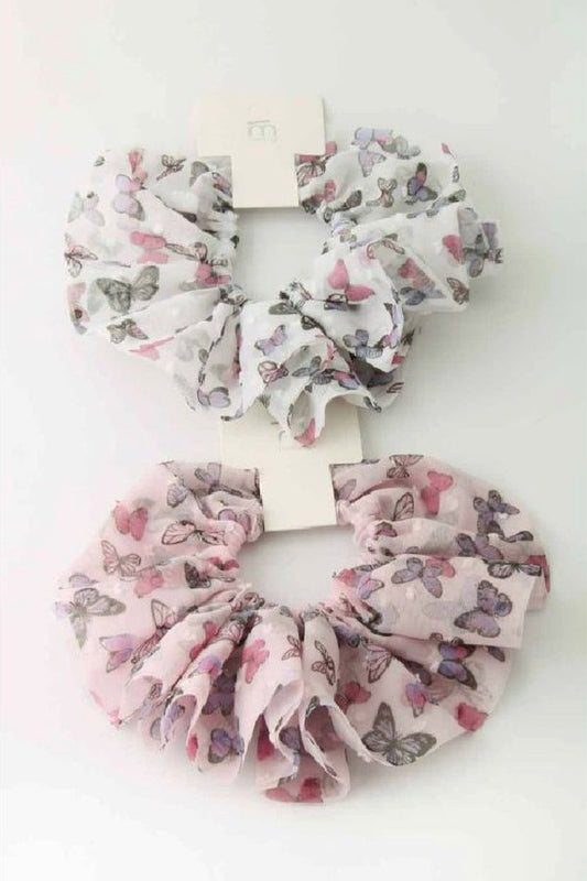 Butterfly Organza Scrunchie 2 Colors