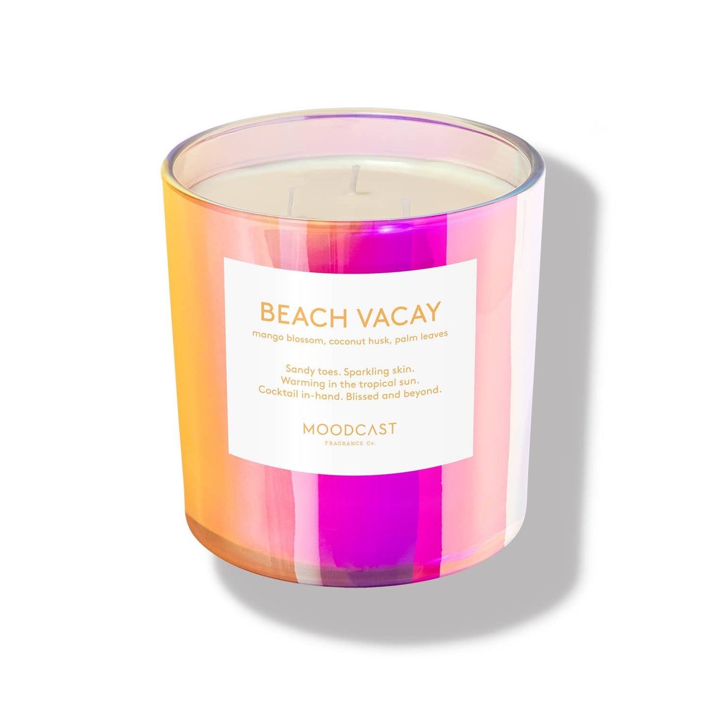 3-Wick Coconut Wax Candle - Vibes - Beach Vacay - 24 oz Jar