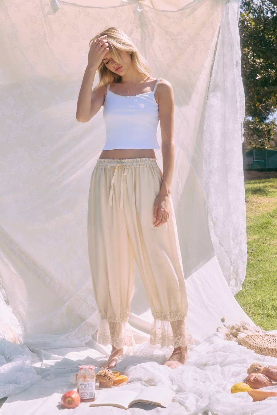 Relaxed Bloomer Pants