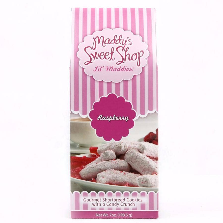 Maddy's Sweet Shop Raspberry Snaps 6 pack