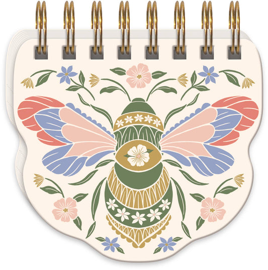 Bee Spiral Notepad
