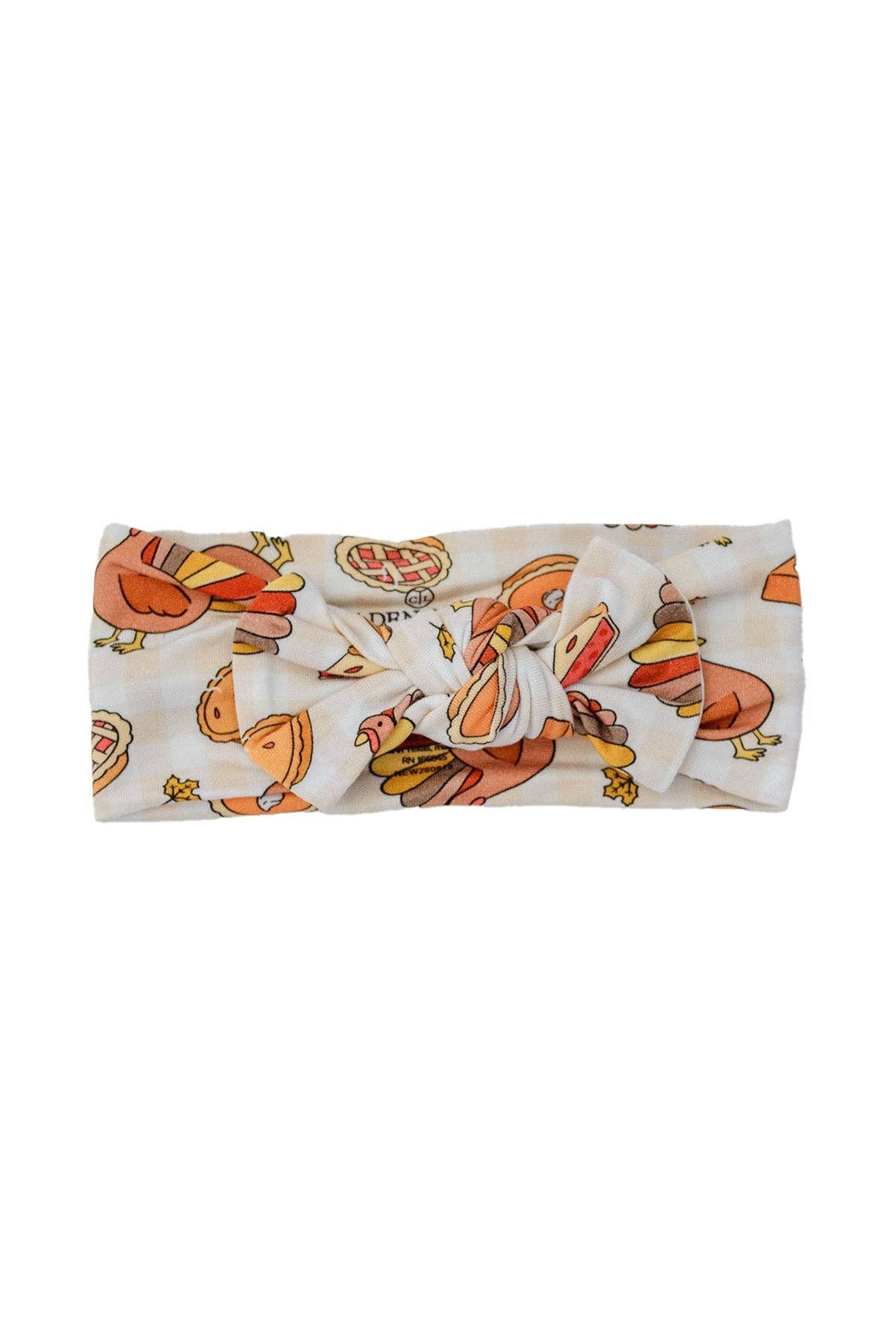 Thanksgiving Large Bow Headwrap | Gobble Gobble
