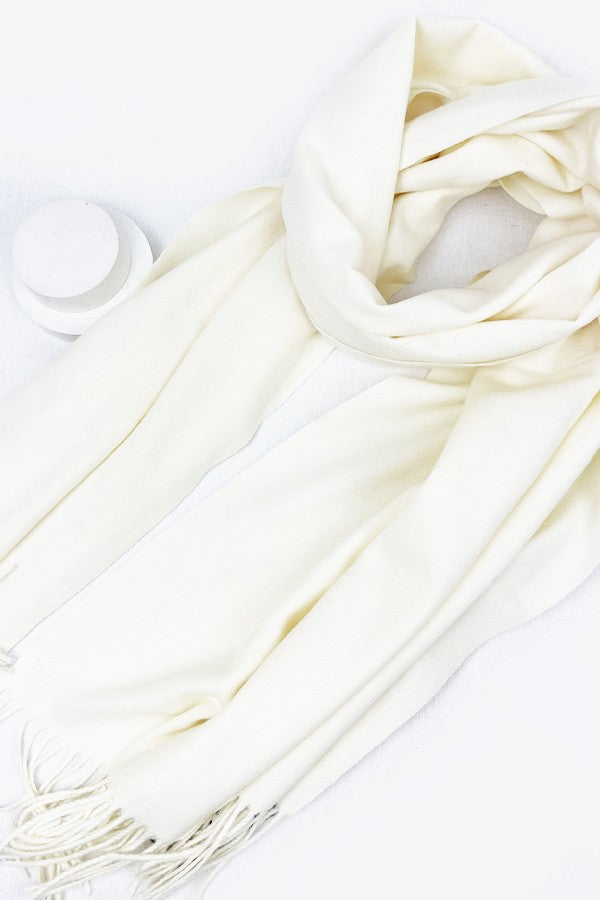 Soft Cashmere Scarf (4 Color Options)