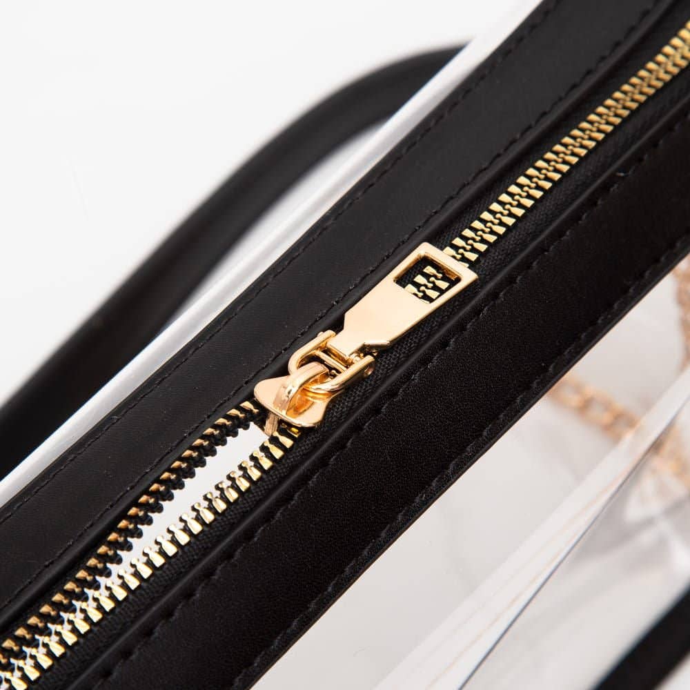 TG10614 Sophia Clear Gameday Crossbody Bag