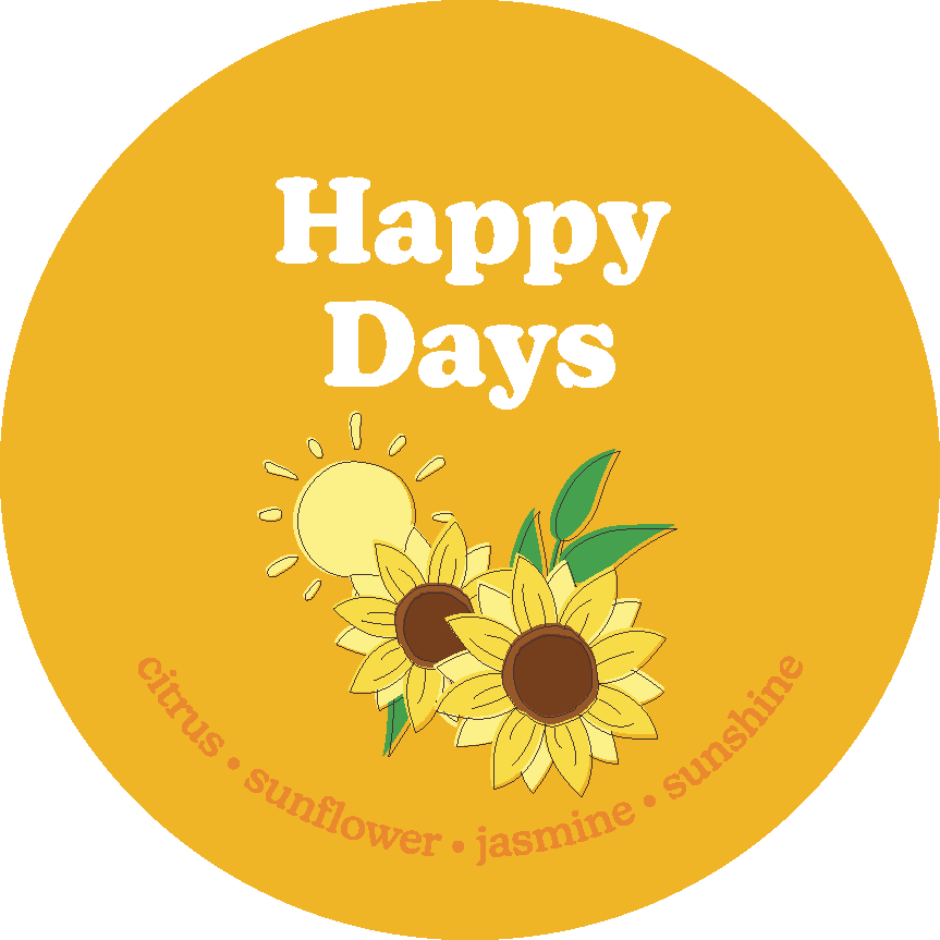 Happy Days Wax Melts - Sample Pouch (2 oz)