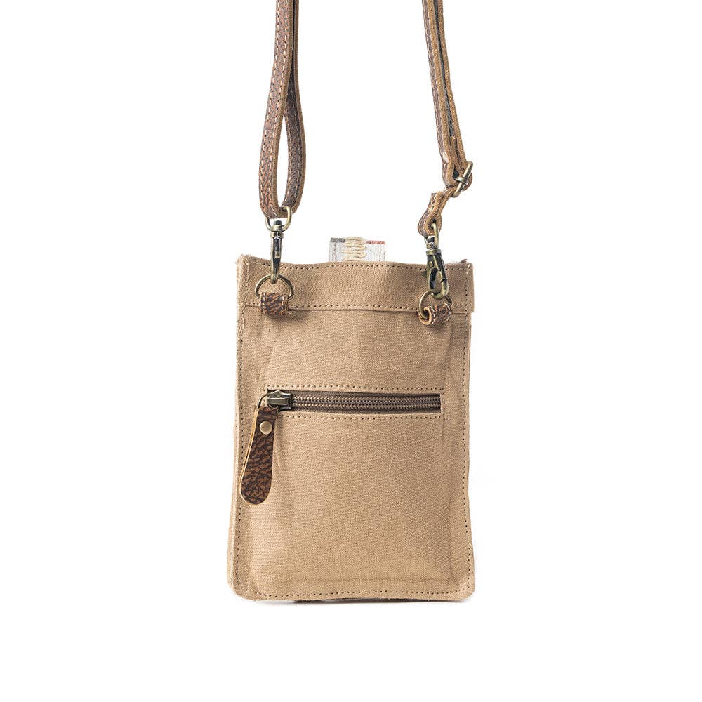 Desert Sage Fringe Cell Phone Bag