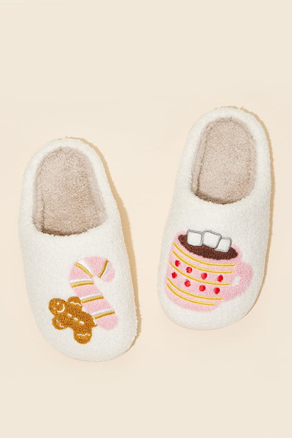 Hot Chocolate Sherpa Slipper (Small to Large)