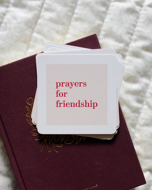 Prayers For Friendship Verse Card Set