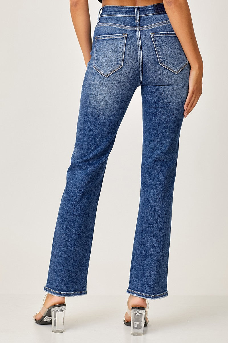 Turning Heads Straight-Relaxed Jeans (1X to 3X)