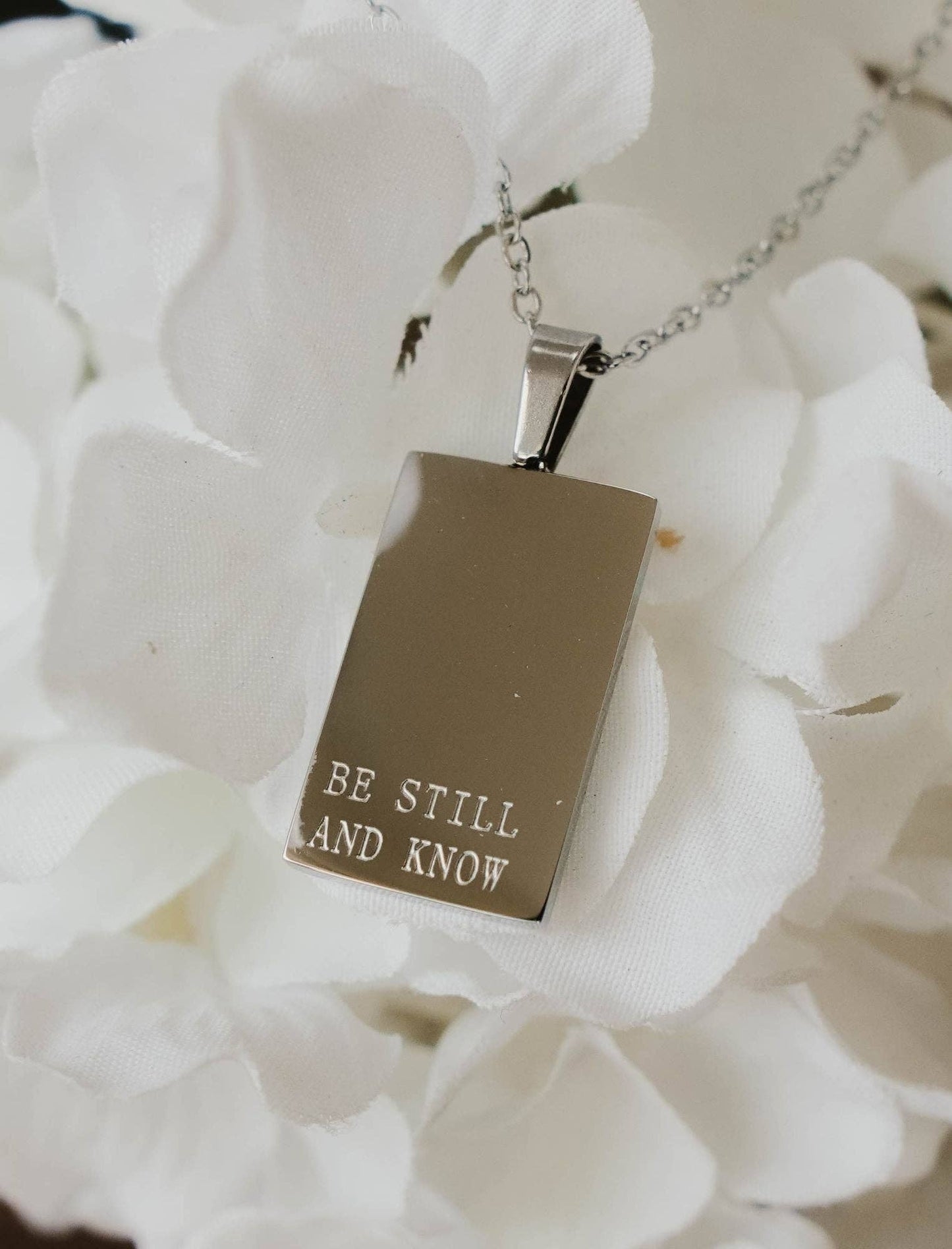 Necklace: Be Still and Know