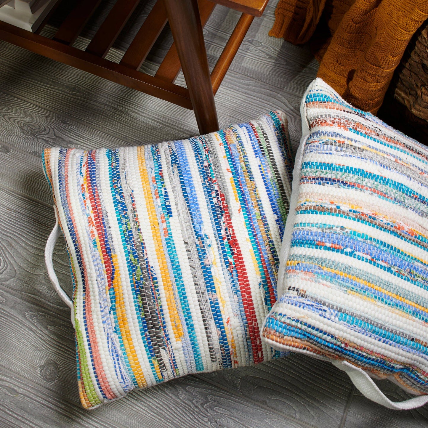 Dock by the Bay Chindi Pillow