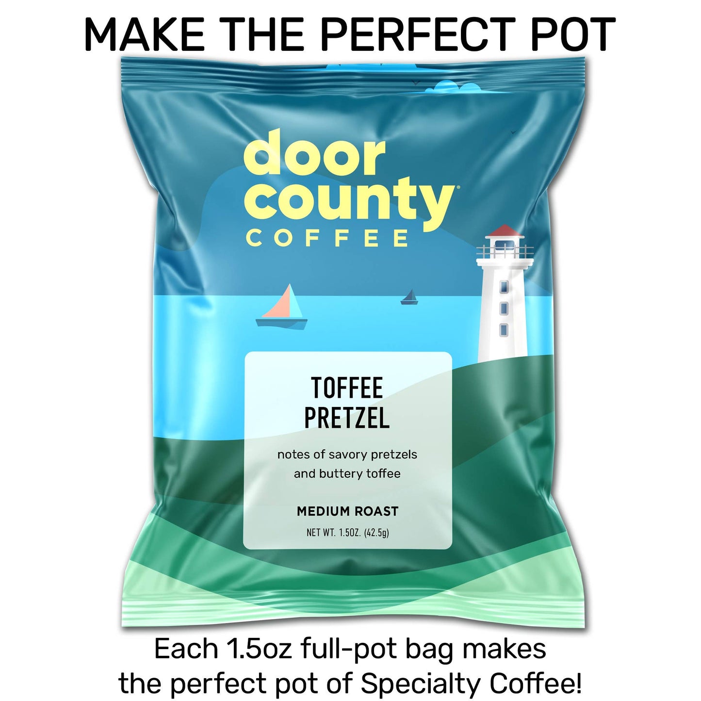 Toffee Pretzel Flavored Coffee, 1.5oz