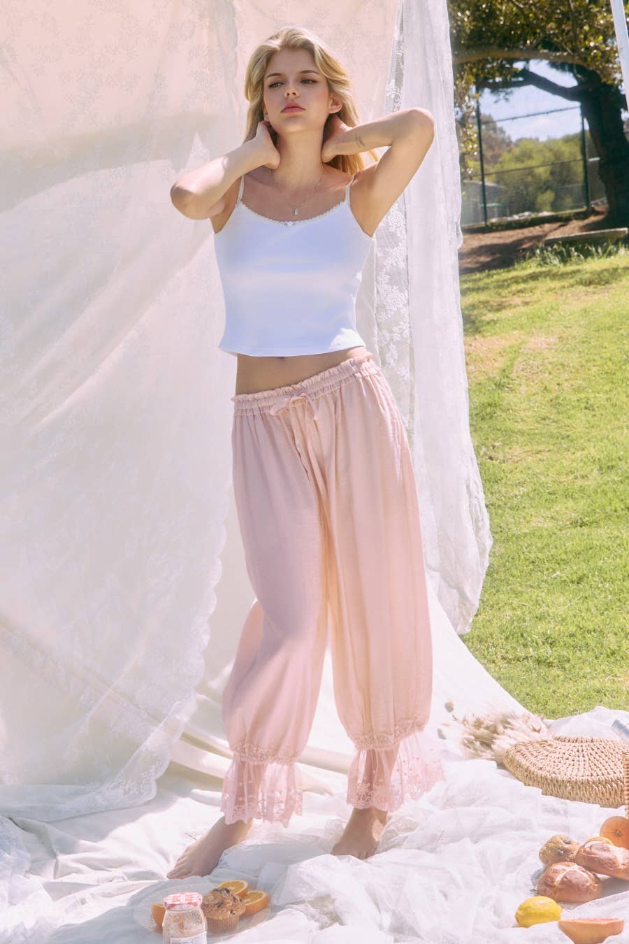 Relaxed Bloomer Pants