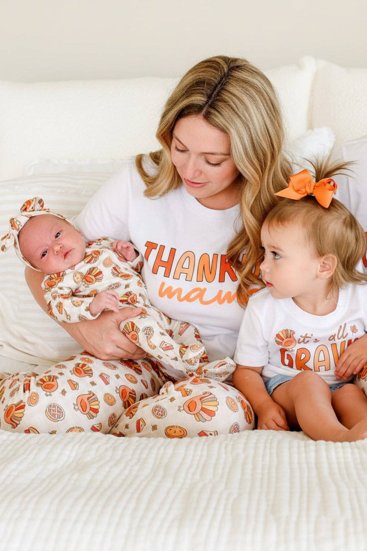 Thanksgiving Large Bow Headwrap | Gobble Gobble